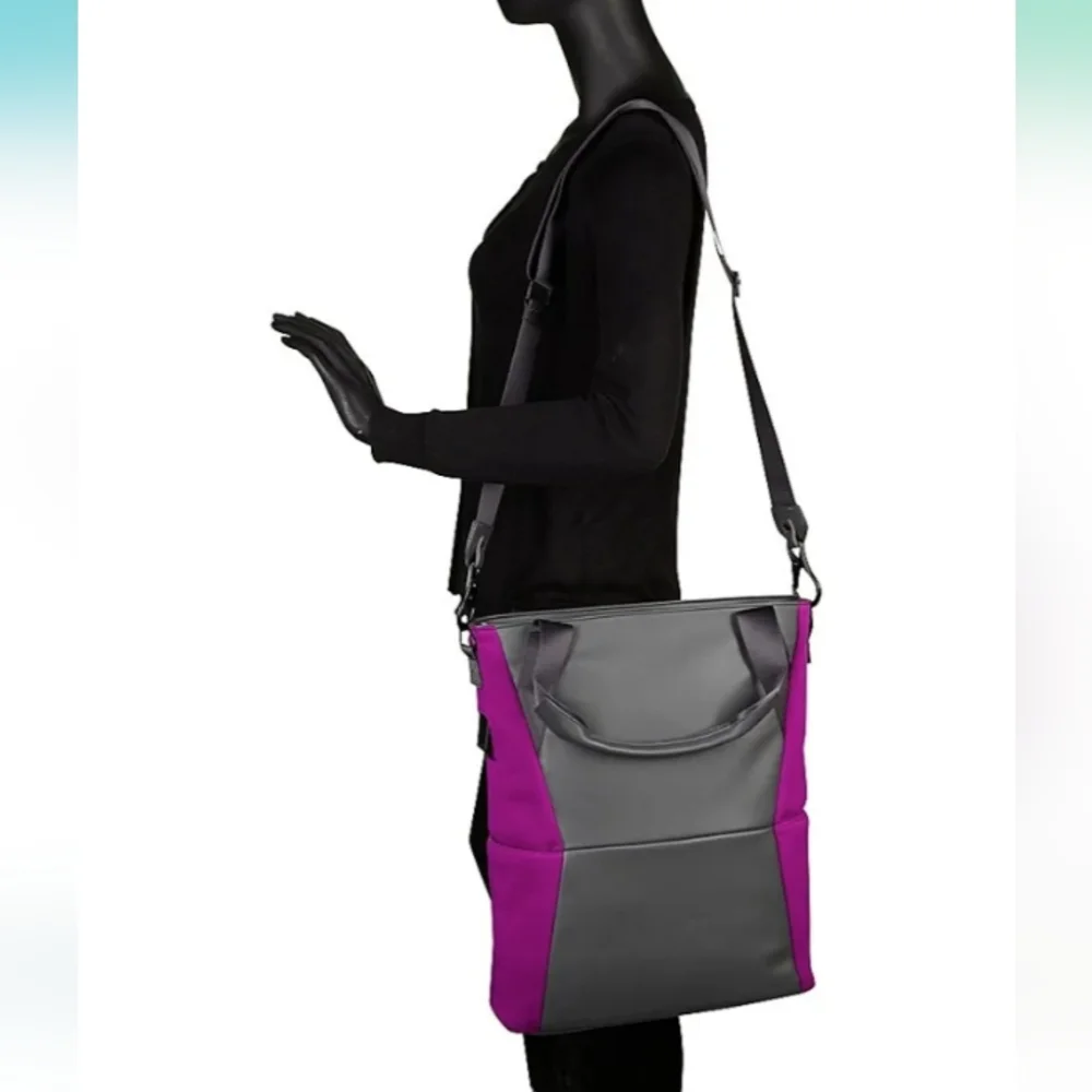 M-Edge Tech Tote Bag with Charging Cables & Battery